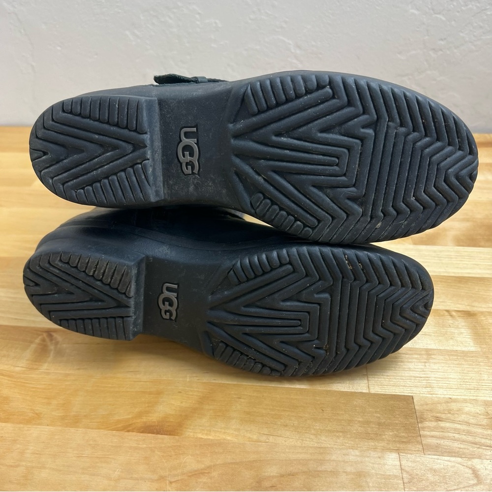 UGG Robbie Waterproof Leather Motorcycle Boots Women's US Size 7 - Picture 12 of 16